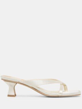 Dolce Vita Brevel Heels True White Satin